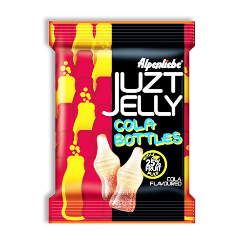 Alpen Liebe Just Jelly Cola Bottles Free Fun Cards 27 gm