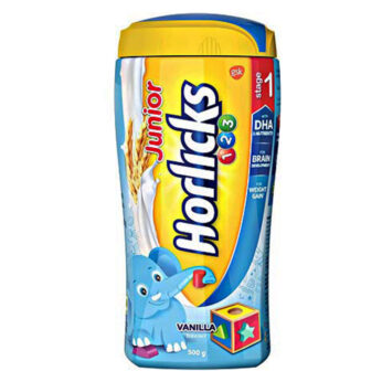 Horlicks Junior Health & Nutrition Drink Vanilla-500 gm (Jar)