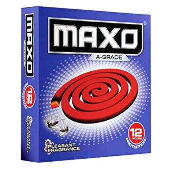 Maxo Mosquito Repellent – ‘A’ grade for 12 HR protection- 10 Coil (Packet)