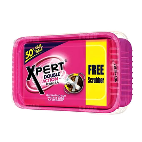 Xpert Double Action Formula 500 gm Free Scrubber