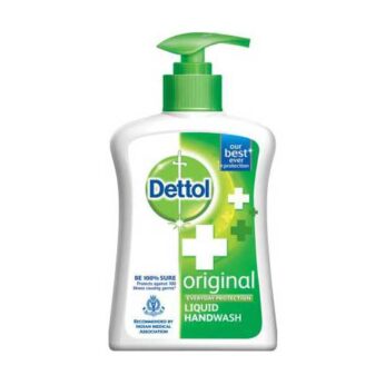 DETTOL Original Liquid Hand Wash Hand Wash Pump Dispenser-250 ml