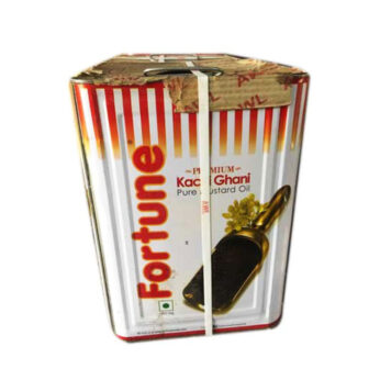 Fortune Kachi Ghani Mustard Oil-15 Kg (Tin)