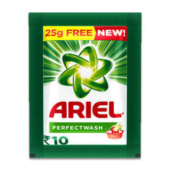 Ariel Perfect Wash Detergent Powder- 75 gm (50 gm FREE 25 gm)
