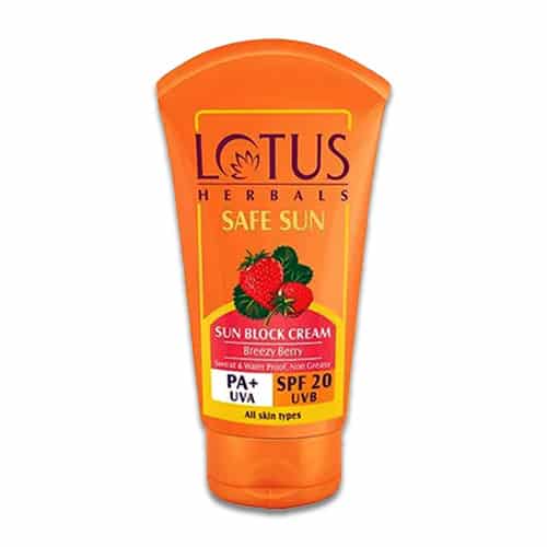 Lotus Safe Sun Sun Screen Cream 50 gm