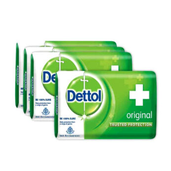 Dettol Original Soap (Buy 3 Get 1 Free) – 125 gm (BUY 3 GET 1 FREE)