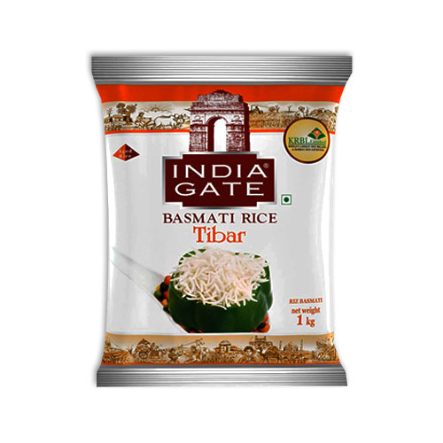 India Gate Basmati Rice Tibar 1 Kg