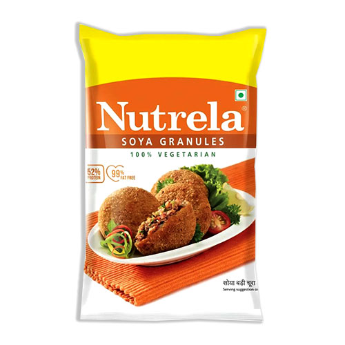 Nutrela Soya Granules High Protein 1 kg (Poly Pack)
