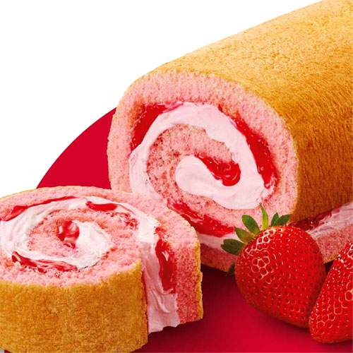 Winkies Swiss Roll Cake Strawberry Jam 165 gm